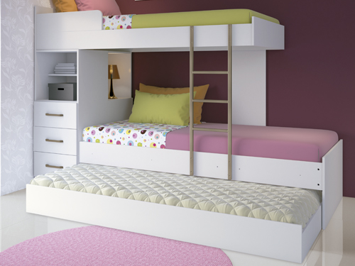 Treliche Plus com 3 Gavetas