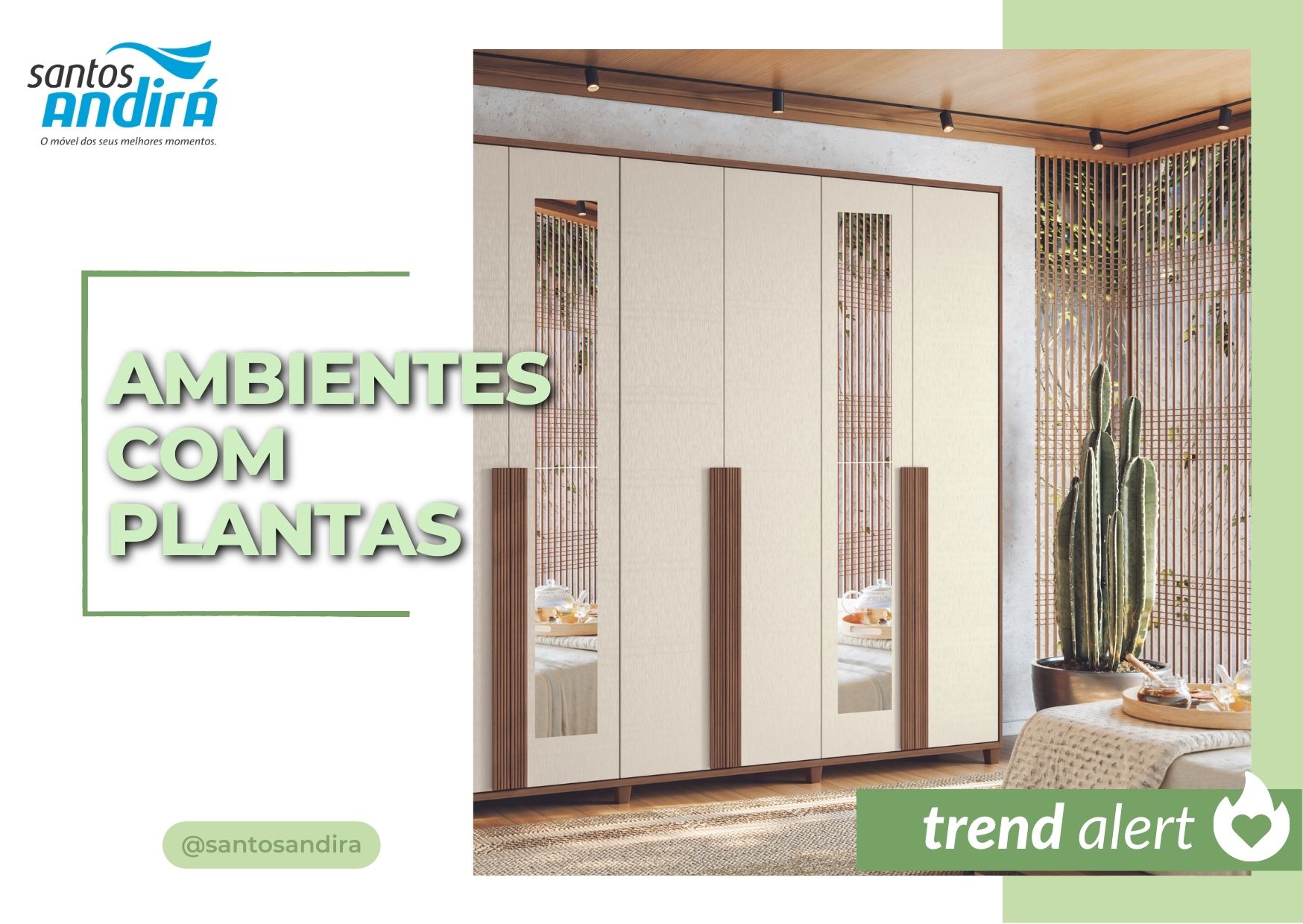 Trend Alert – Ambientes com plantas