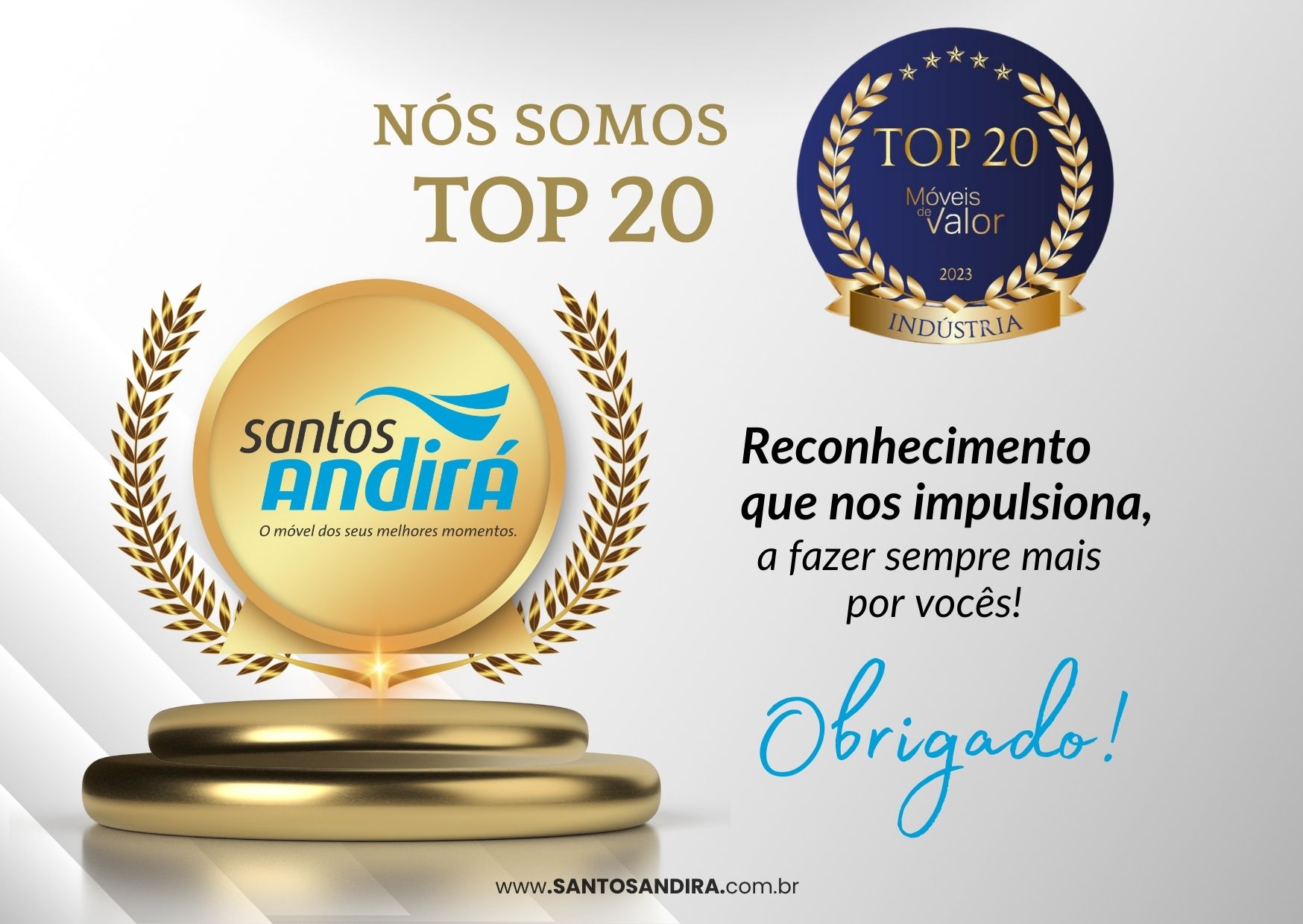 Nós somos TOP 20