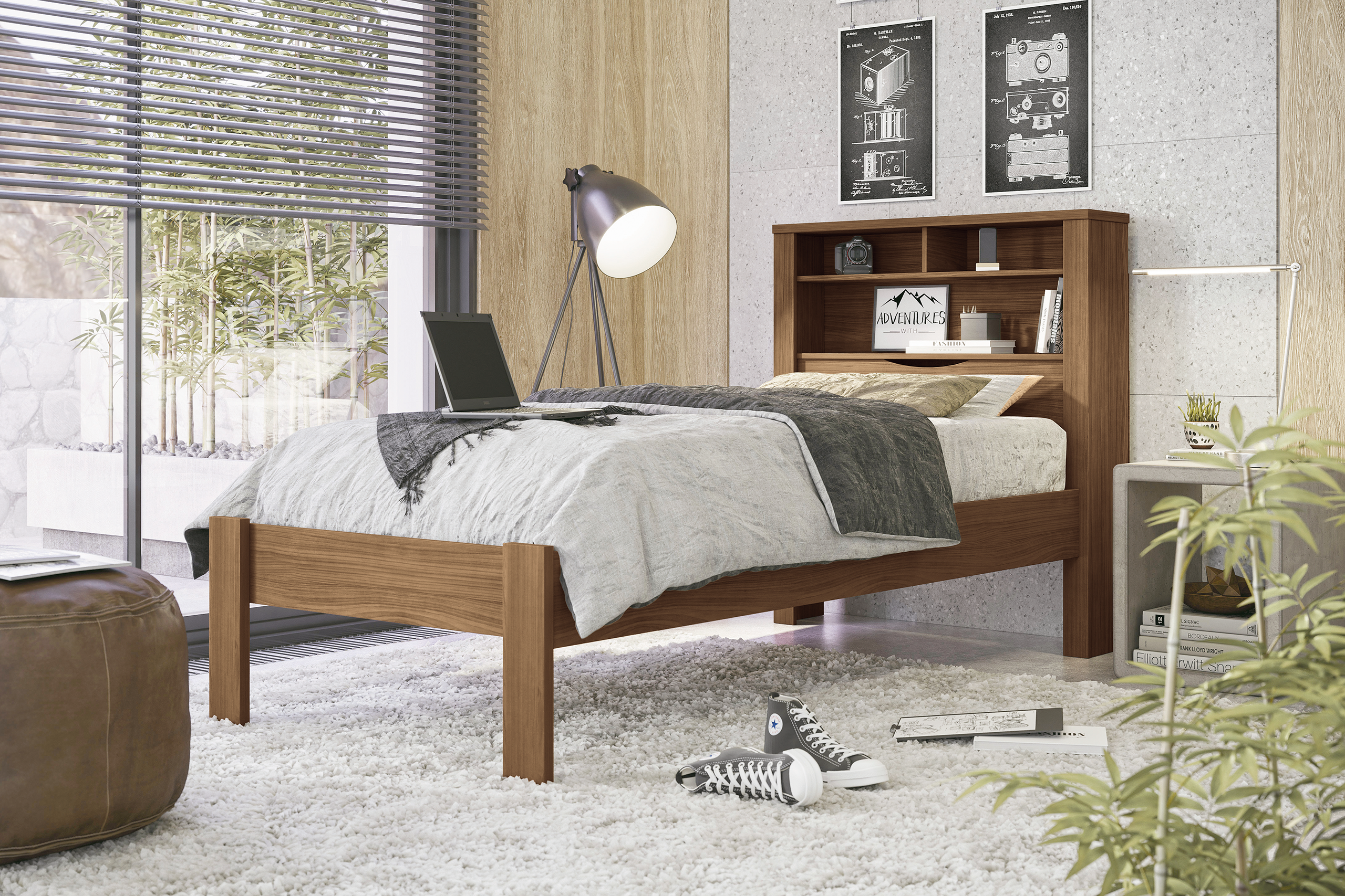 Cama Solteiro Invicta