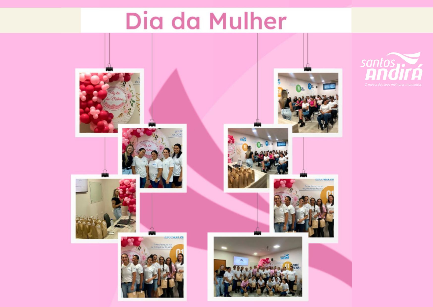 Dia Intenacional da mulher na Santos Andirá