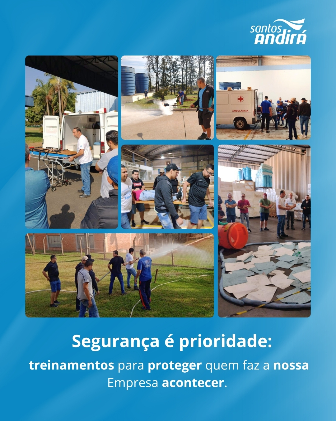 Segurança é prioridade: