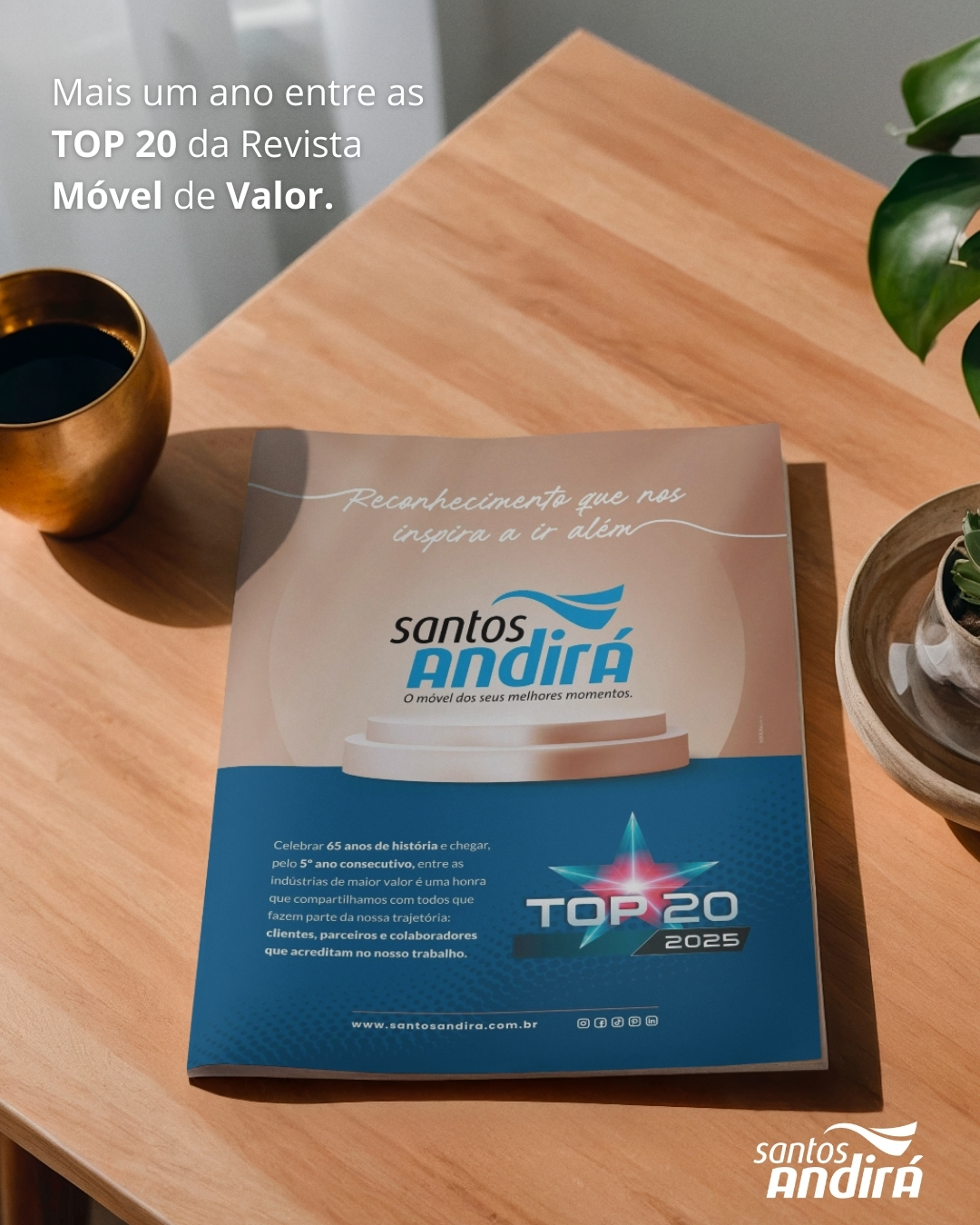 Mais um ano entre as TOP 20!