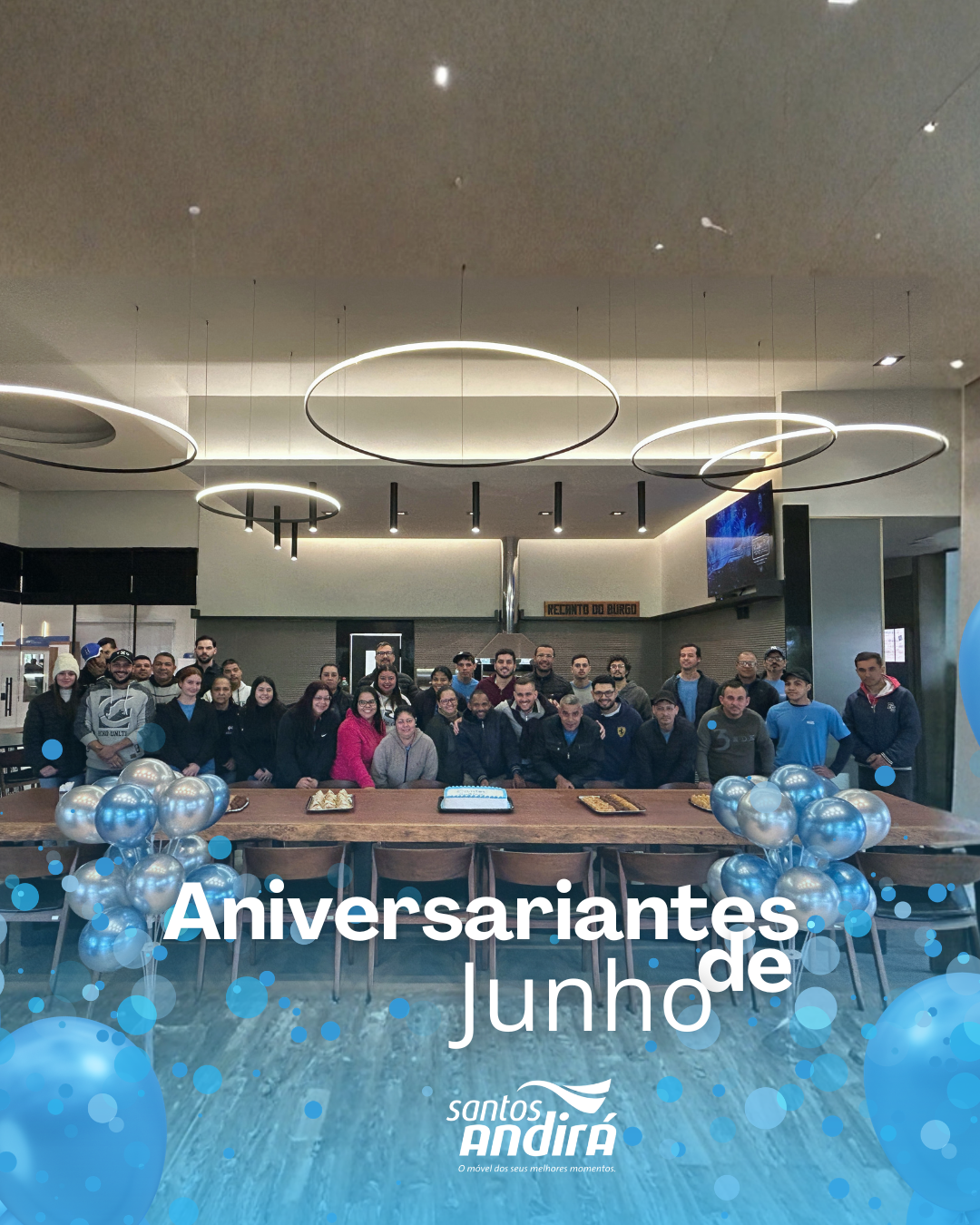 Aniversariantes do mês